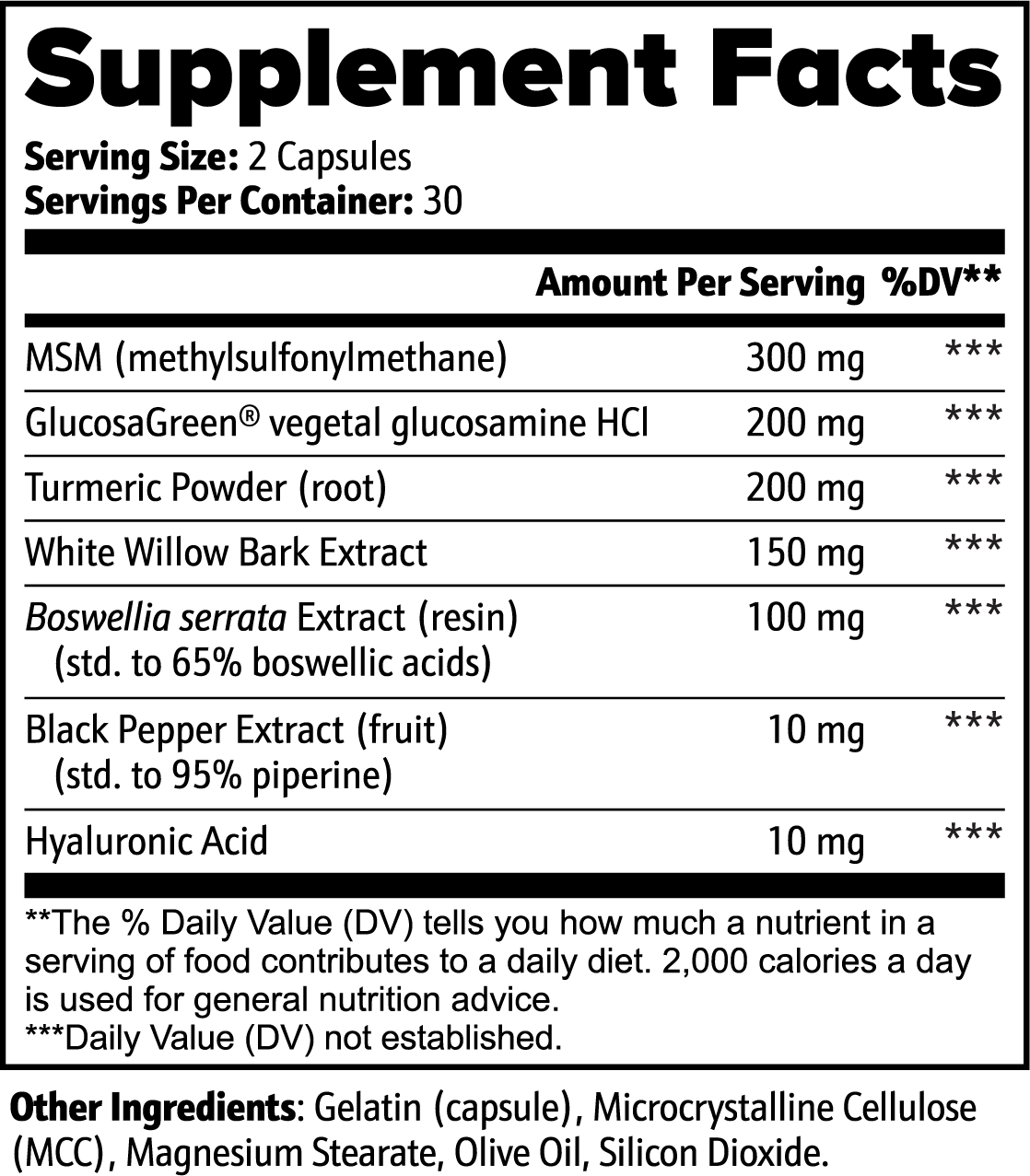 Eclora Joint & Tendon Health Formula